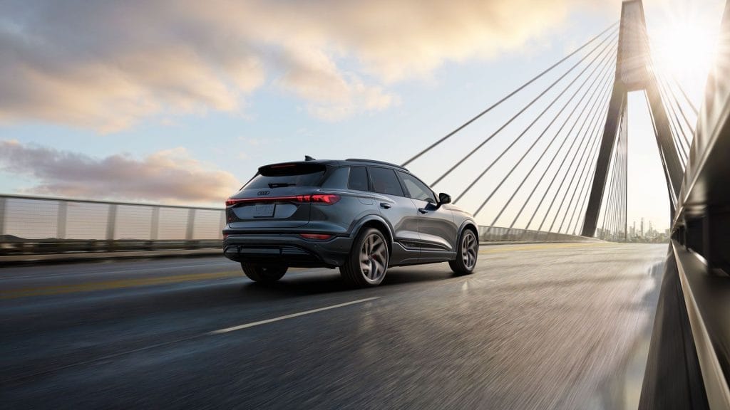 Audi SQ6 e-tron 2025 7 1920X1080 MY25 SQ6 e tron Rear Profile Driving 5309