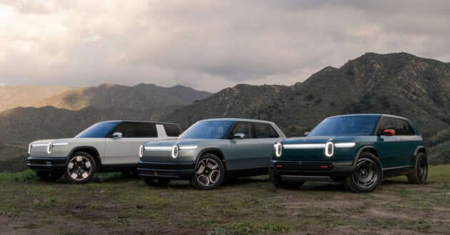 Rivian R1S 2025 10 2025 Rivian R1T R1S facelift debut group shots 4 630x330 1