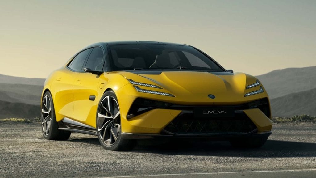 Lotus Emeya Electric Sedan Unveiled Boasting 905 Horsepower and Cutting Edge Active Aerodynamics