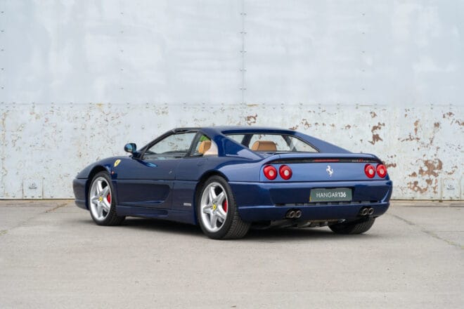 1998 Ferrari F355 GTS Tour de France TdF Blue Tan Leather F1 UK RHD Bicester Heritage For Sale UK 26 660x440 1