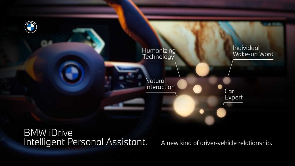 bmw idrive bmw intelligent personal assistant